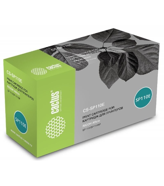 Картридж лазерный Cactus CS-SP110E черный (2000 стр.) для Ricoh Aficio SP 111/SP 111SF