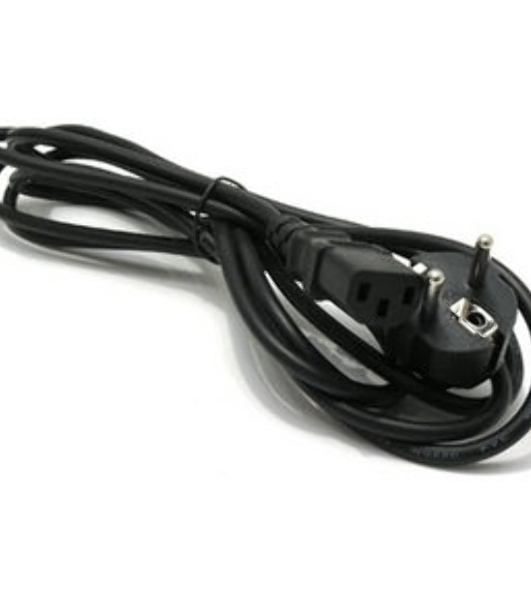 Кабель питания ExeGate PC-1,2 OfficePC 450W (Евровилка Schuko->С13) VDE-250V черный, 1.2м
