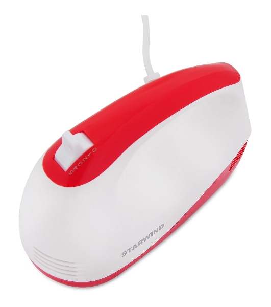 Миксер ручной Starwind SHM-251 250 Вт, белый/коралловый