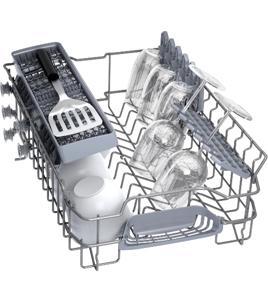 Встраиваемая посудомоечная машина Bosch SPV2IKX10E, черный, 44.8 см, 9 компл., 48 дБ, класс A+