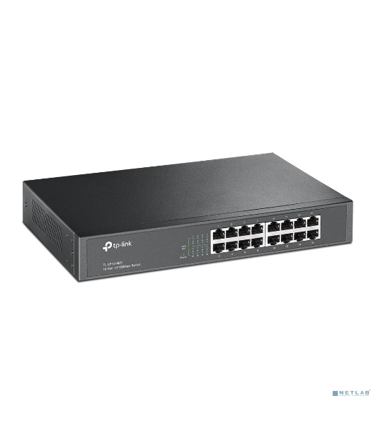 Коммутатор сетевой неуправляемый TP-Link SMB TL-SF1016DS 16 ports 10/100 Мбит/с