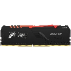 Оперативная память Kingston Fury Beast, DDR4, 16GB (1x16GB), 3200MHz, CL16, DIMM, радиатор, RGB, черный, фото8
