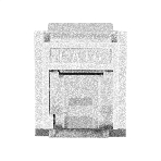 Модуль-вставка Keystone Jack RJ-45 ExeGate KJ-8P8C-U-C6-180SH-Dual (Кат.6, неэкранированная, 180 градусов, со шторками, IDC Krone/110), фото2