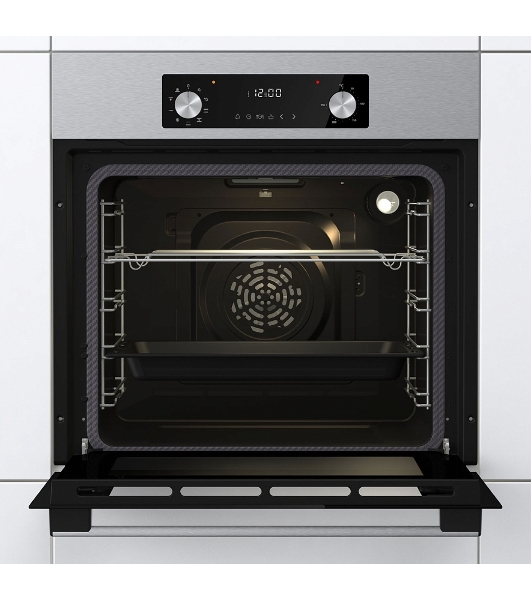 Духовой шкаф электрический Gorenje BO6737E02NX, черный