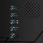 Монитор 23.8' ExeGate ProSmart EH2400C (IPS LED Grade A+, FHD, 1920x1080@100Гц, 16:9, 250cd/m2, 1000:1, 178°/178°, 3-5ms, audio-out, Speakers, D-Sub, HDMI, DisplayPort, кабель HDMI 1,5м, VESA, регулировка высоты (HAS), регулировка наклона (tilt), поворот экрана (swivel), поворот экрана на 90° (pivot), чёрный), фото3