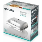 Сэндвичница электрическая Gorenje SM701GCW 700Вт белый, фото18