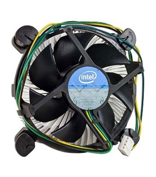 Кулер Intel E97379 серебристый/черный 90мм алюминий 2500rpm 27db 4-pin 73W 58мм