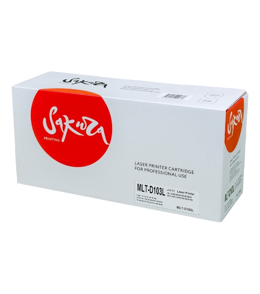 Картридж лазерный Sakura MLTD103L для Samsung ML-2950/2951/2955/2956 SCX-4701/4705/4728/4729, черный, 2500 к.