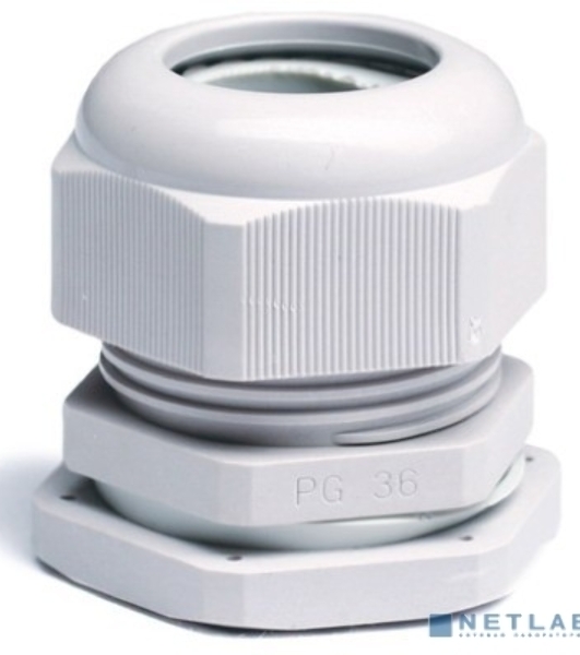 Зажим кабельный с контргайкой DKC 52900 IP68, PG16, д. 9 - 14 мм