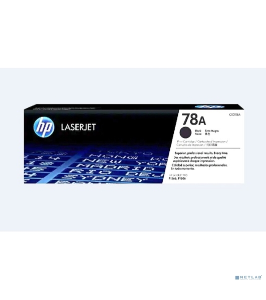Картридж лазерный HP CE278A черный LJ P1566/P1606 (2100 стр.)