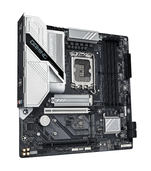 Материнская плата Gigabyte Z890M GAMING X, LGA 1851, Intel Z890, 4xDDR5, 4xSATA, 3xM.2, 1xPCIe 5.0 x16, 1xPCIe 4.0 x16, 1xHDMI, 2xDP, 1x 2.5Gb LAN, 2xUSB-A 2.0, 3xUSB-A 3.2 Gen 1, 3x3.5 мм, 7.1, mATX