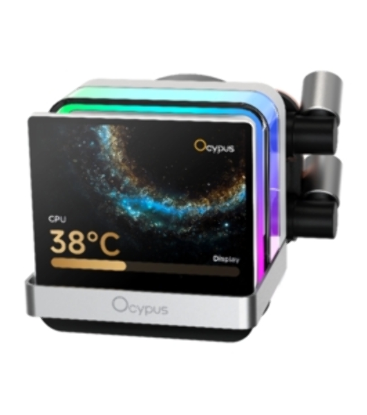 Система жидкостного охлаждения Ocypus Sigma L36 PRO BK IPS Display/черный/310W/All Intel/AMD AM*/Screws