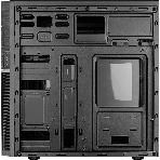 Компьютерный корпус Aerocool/Formula Cs-105, mATX, без БП, 187x361x355мм (ШxГxВ), USB 3.0 x1, USB 2.0 x1, металл 0,5мм, 120-мм вентилятор в комплекте, черный, фото17