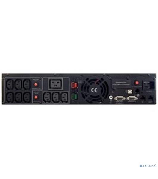 Источник бесперебойного питания CyberPower PR3000ELCDRT2U 3000VA/2700W USB/RJ11/45 (10 IEC)