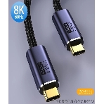 Кабель USB4 Type-C на Type-C Thunderbolt 3, PD 100W 1м, фото 1