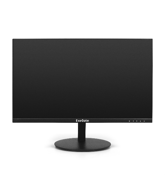 Монитор 21.5' ExeGate EX295590RUS IPS 1920x1080, 75 Гц, 5 мс, 16:9, 250 кд/м2, 1xHDMI, 1xVGA, 1xDP, 1x3.5 мм, черный