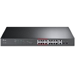 Коммутатор TP-LINK TL-SL1218MP Неуправляемый коммутатор PoE на 16 портов 10/100 Мбит/с и 2 гигабитных порта, фото11