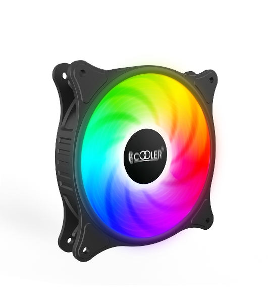 Вентилятор для корпуса PCCooler FX 120 ARGb черный, 120 мм, 2000 об/мин, 33.2 дБ, 4 pin