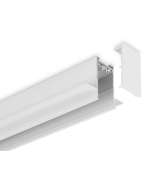 Шинопровод встраиваемый Ambrella light GL1011 WH белый IP20 220V 3000*62.5*56