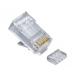Вилка RJ-45 (8P8C) PLUG5UP-INSERT универсальная cat.5e со вставкой, контакты 30 микродюймов' (100 шт.), фото2