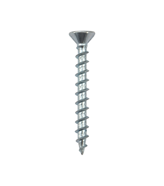 Саморез оконный Kranz острый, 4.1х35, белый цинк, короб (500 шт./уп.)