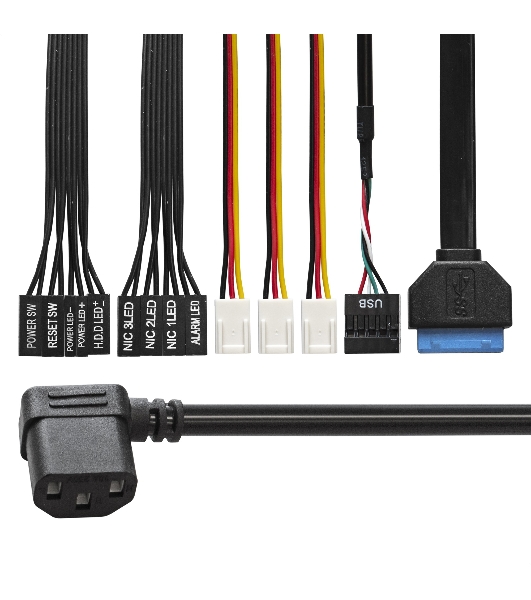 Серверный корпус ExeGate Pro 2U650-06/2U2098L (RM 19', высота 2U, глубина 650, БП 2U-400ADS, USB+USB 3.0)