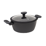 Кастрюля AUFFMAN AM-3102, объем 6,2 л с крышкой 28x11,5 см, фото3