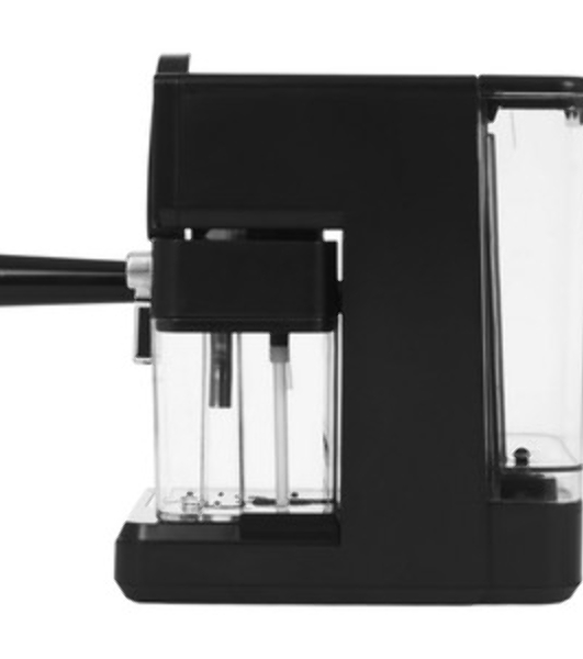 Кофеварка рожковая Vitek Metropolis VT-8489 черный/нержавеющая сталь, 1,5 л, 1250Вт, 15 бар