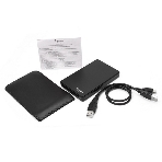 Внешний корпус для HDD Gembird EE2-U2S-40P 2.5'EE2-U2S-40P, черный, USB 2.0, SATA, пластик, фото5