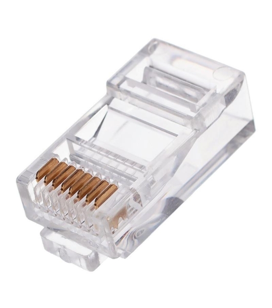 Коннектор Gembird RJ45 8P8C (100 шт. в уп) без вставки