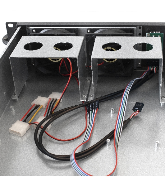 Корпус ExeGate EX264269RUS Серверный корпус ExeGate Pro 2U390-04 (RM 19', высота 2U, глубина 390, без БП, USB)