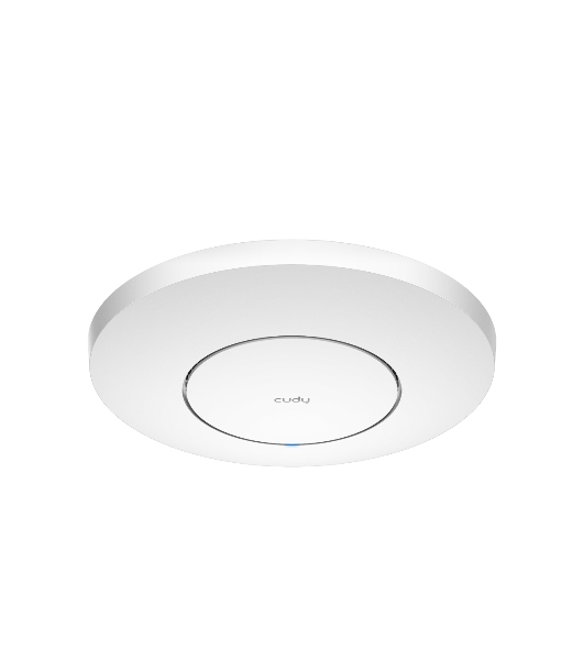 Точка доступа AX3000 Dual Band Ceiling Mount Wi-Fi 6 Access Point, Chipset MT7981, 802.11ax/ac/a/b/g/n, 2402Mbps at 5GHz + 574Mbps at 2.4GHz, 1 x 2.5G RJ45 Port, MU-MIMO, Support 12V DC or 802.3at PoE or Passive PoE, Internal Antennas, 48V passive PoE adapter included, Cudy Mesh Support
