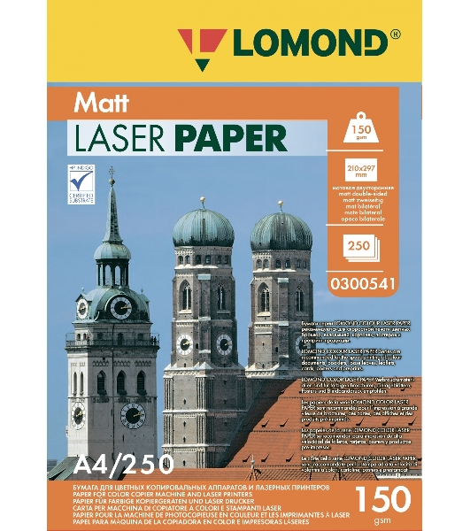 Бумага Lomond Ultra DS Matt CLC 0300541 A4/150г/м2/250л./белый матовое/матовое для лазерной печати