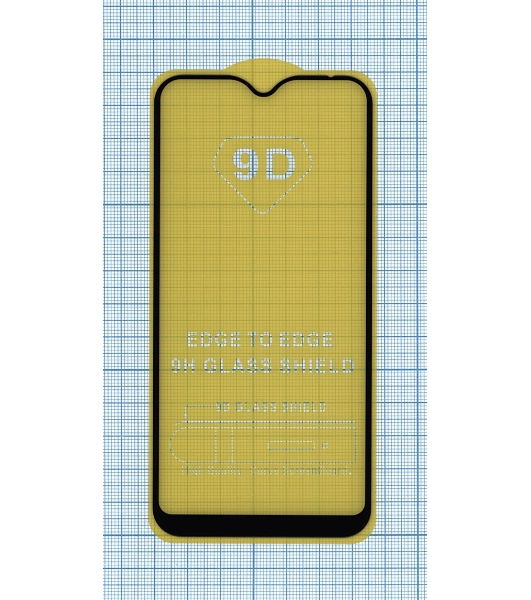 Защитное стекло 'Полное покрытие' для Samsung Galaxy M01 черный