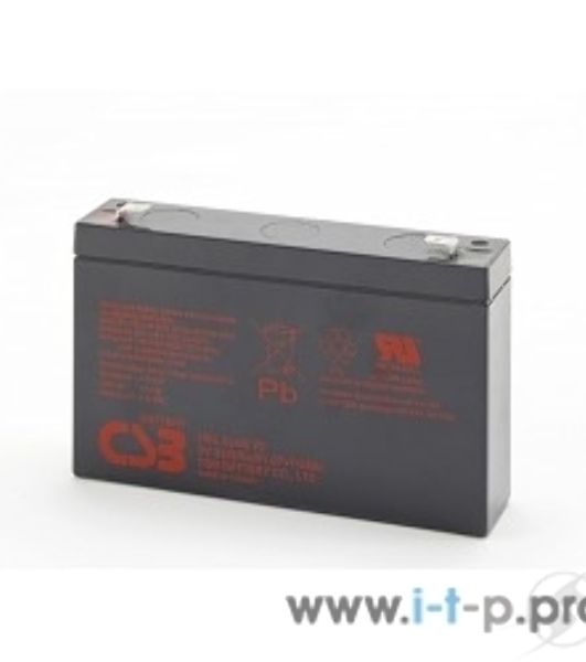 Батарея для ИБП CSB HRL 634 (6V 9Ah) клеммы F2
