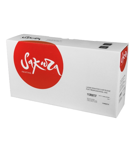 Картридж лазерный Sakura 113R00737 для Xerox Phaser 5335, черный,10 000 к.