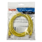 Патч-корд Buro UTP cat.5e 2м желтый RJ-45 (m)-RJ-45 (m), фото2