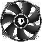 Кулер ID-COOLING DK-17 PWM серебристый/черный 92мм алюминий 2200rpm 26db 4-pin 65W 42мм, фото14