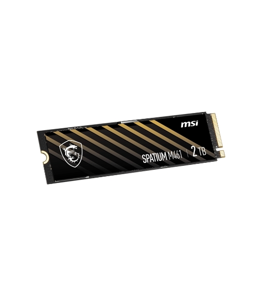 Накопитель SSD MSI SPATIUM M461, 2TB, M.2 2280, PCIe 4.0 x4, NVMe, R/W 5000/4200