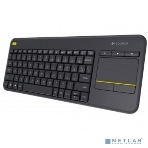 Клавиатура Logitech K400 Wireless Touch Plus беспроводная, радиоканал, чёрный, фото16