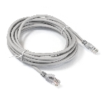 Патч-корд LSZH ExeGate EX290421RUS UTP-RJ45-RJ45-5e-7M-LSZH-GY, UTP, cat.5e, 7м, серый, фото2
