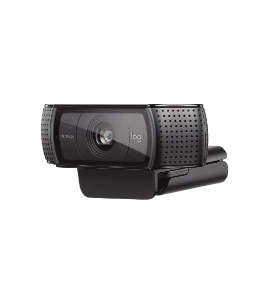 Веб-камера Logitech C920 1920x1080, 30 кадр/с, USB Type-A, микрофон (2 шт, шумоподавление), автоматическая фокусировка, автоосвещение, универсальное крепление