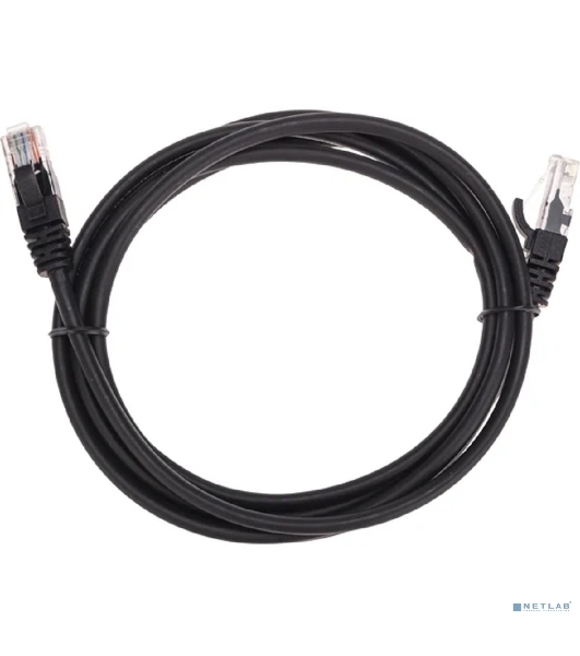 Патч-корд U/UTP Rexant CAT 5e, RJ45-RJ45, 26AWG, ZH нг(А)-HF, черный, 2 м