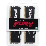 Оперативная память Kingston Fury Beast, DDR5, 64Gb (2x32GB), 5600MHz, CL36, DIMM, радиатор, RGb, черный, фото6