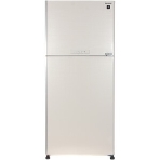 Холодильник Sharp SJ-XG55PMBE бежевый двухкамерный 394/162л морозилка сверху, No Frost, фото3
