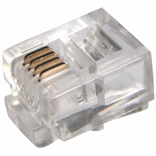 Телефонный разъем PROconnect RJ-14 (6P4C)