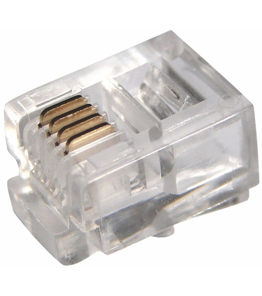 Телефонный разъем PROconnect RJ-14 (6P4C)