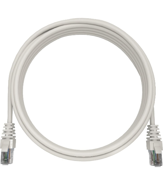 Патч-корд NTSS NTSS-PC-UTP-RJ45-5e-5.0-LSZH-WT NTSS-PC-UTP-RJ45-5E-5.0-LSZH UTP RJ-45 вил.-вилка RJ-45 кат.5E 5м белый LSZH (уп.:1шт) 26AWG