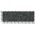 Клавиатура для ноутбука Sony Vaio SVE17 черная с подсветкой с черной рамкой, фото2
