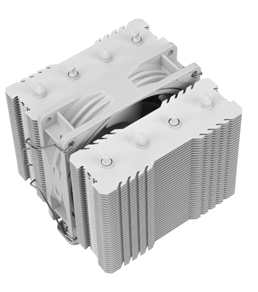 Устройство охлаждения(кулер) Thermalright Peerless Assassin 90 SE Soc-AM5/AM4/1151/1200/1700 белый 4-pin 23.85dB Al+Cu Ret (PA90-SE-WH)